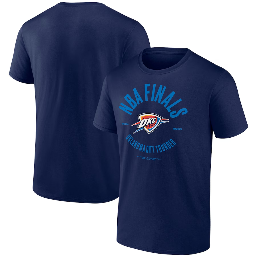 Men Oklahoma City Thunder  short T Shirt 2025 style 39